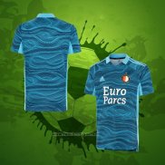 Maillot Feyenoord Gardien 2021-2022 Bleu