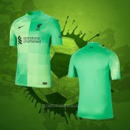 Maillot Liverpool Gardien 2021-2022 Vert