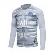 Maillot Paris Saint-Germain Gardien Manches Longues 2020-2021 Gris