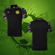 Maillot Polo Dortmund 2020-2021 Noir