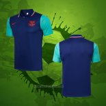 Maillot Polo FC Barcelone 2021 Bleu