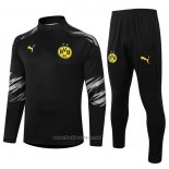 Ensemble Survetement Sweat Dortmund 2020-2021 Noir