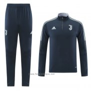 Ensemble Survetement Sweat Juventus 2021-2022 Bleu