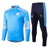 Ensemble Survetement Sweat Marsella 2020-2021 Bleu