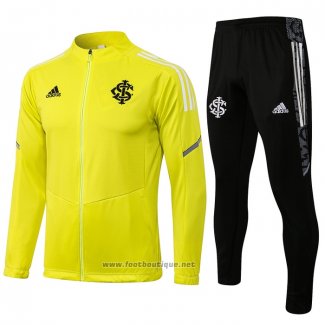 Ensemble Survetement Veste Sc Internacional 2021-2022 Jaune