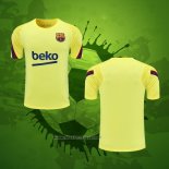 Maillot Entrainement FC Barcelone 2020-2021 Jaune