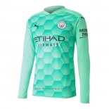 Maillot Manchester City Gardien Exterieur Manches Longues 2020-2021