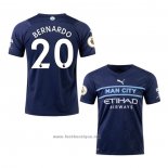 Maillot Manchester City Joueur Bernardo Third 2021-2022