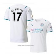 Maillot Manchester City Joueur de Bruyne Exterieur 2021-2022