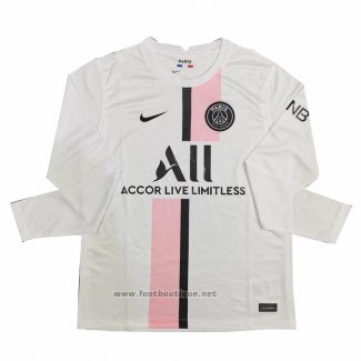 Maillot Paris Saint-Germain Exterieur Manches Longues 2021-2022