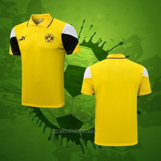 Maillot Polo Dortmund 2021-2022 Jaune