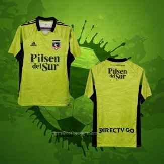 Thailande Maillot Colo-colo Gardien 2021 Vert