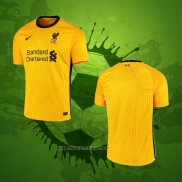 Thailande Maillot Liverpool Gardien 2020-2021 Jaune