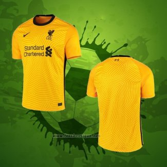 Thailande Maillot Liverpool Gardien 2020-2021 Jaune