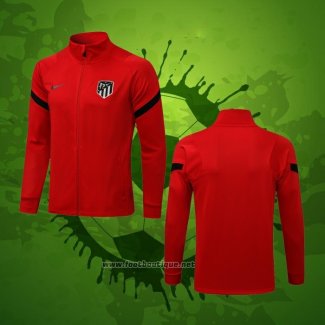 Veste Atletico Madrid 2021-2022 Rouge