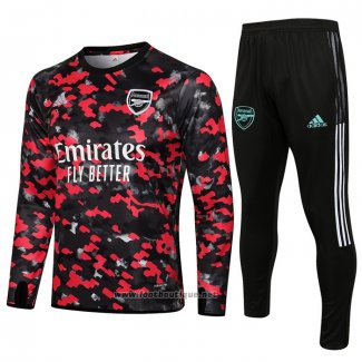 Ensemble Survetement Sweat Arsenal 2021 Noir