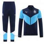 Ensemble Survetement Veste Marsella 2021-2022 Bleu