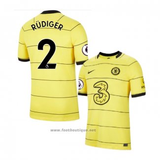 Maillot Chelsea Joueur Rudiger Exterieur 2021-2022