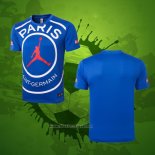 Maillot Entrainement Paris Saint-Germain Jordan 2020-2021 Bleu