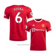 Maillot Manchester United Joueur Pogba Domicile 2021-2022