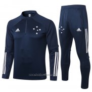 Ensemble Survetement Sweat Cruzeiro 2020-2021 Bleu