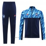 Ensemble Survetement Veste Arsenal Special 2021-2022 Bleu