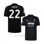 Maillot Juventus Joueur Chiesa Exterieur 2021-2022