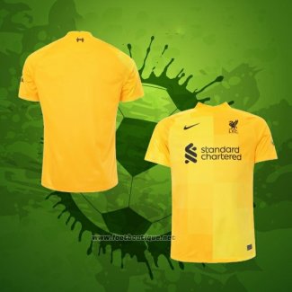 Maillot Liverpool Gardien 2021-2022 Jaune