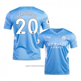 Maillot Manchester City Joueur Bernardo Domicile 2021-2022