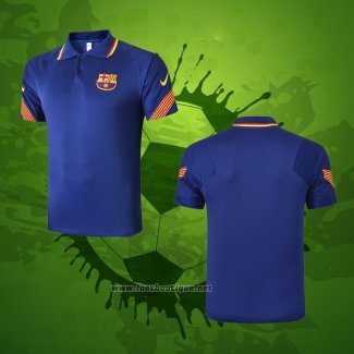 Maillot Polo FC Barcelone 2020-2021 Bleu