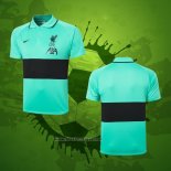 Maillot Polo Liverpool 2020-2021 Vert