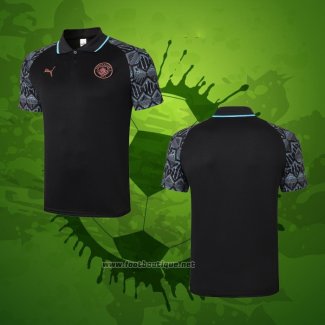 Maillot Polo Manchester City 2020-2021 Noir