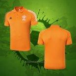 Maillot Polo Manchester United 2020-2021 Orange