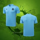 Maillot Polo Marsella 2021-2022 Bleu