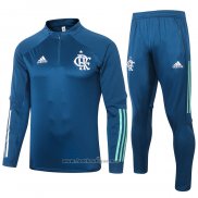 Ensemble Survetement Sweat Flamengo 2020-2021 Bleu