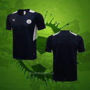 Maillot Entrainement Manchester City 2021-2022 Bleu