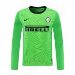 Maillot Inter Milan Gardien Manches Longues 2020-2021 Vert