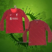 Maillot Liverpool Domicile Manches Longues 2021-2022