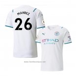 Maillot Manchester City Joueur Mahrez Exterieur 2021-2022