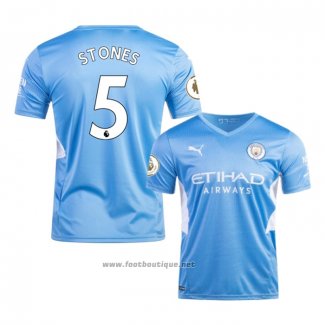 Maillot Manchester City Joueur Stones Domicile 2021-2022