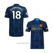 Maillot Manchester United Joueur B.fernandes Domicile 2021-2022