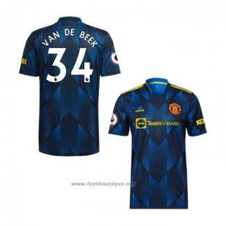 Maillot Manchester United Joueur Van de Beek Third 2021-2022