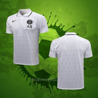 Maillot Polo Paris Saint-Germain 2021-2022 Blanc