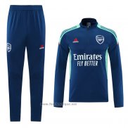 Ensemble Survetement Sweat Arsenal 2021-2022 Bleu