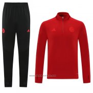 Ensemble Survetement Sweat Bayern Munich 2021-2022 Rouge