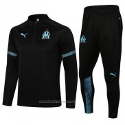 Ensemble Survetement Sweat Marsella 2021-2022 Noir