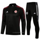 Ensemble Survetement Sweat Sc Internacional 2021-2022 Noir