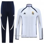 Ensemble Survetement Veste Real Madrid Teamgeist 2021-2022 Blanc