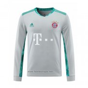 Maillot Bayern Munich Gardien Manches Longues 2020-2021 Gris