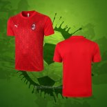 Maillot Entrainement Milan AC 2020-2021 Rouge